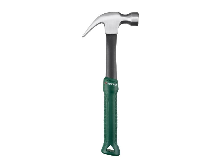 Parkside klauwhamer met groen handvat