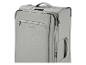 Grijze Esmaro koffer met ritssluiting en TSA-slot