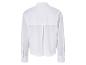 Wit overhemd met lange mouwen, achterkant