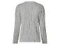 Grijze kabelgebreide trui, achterkant