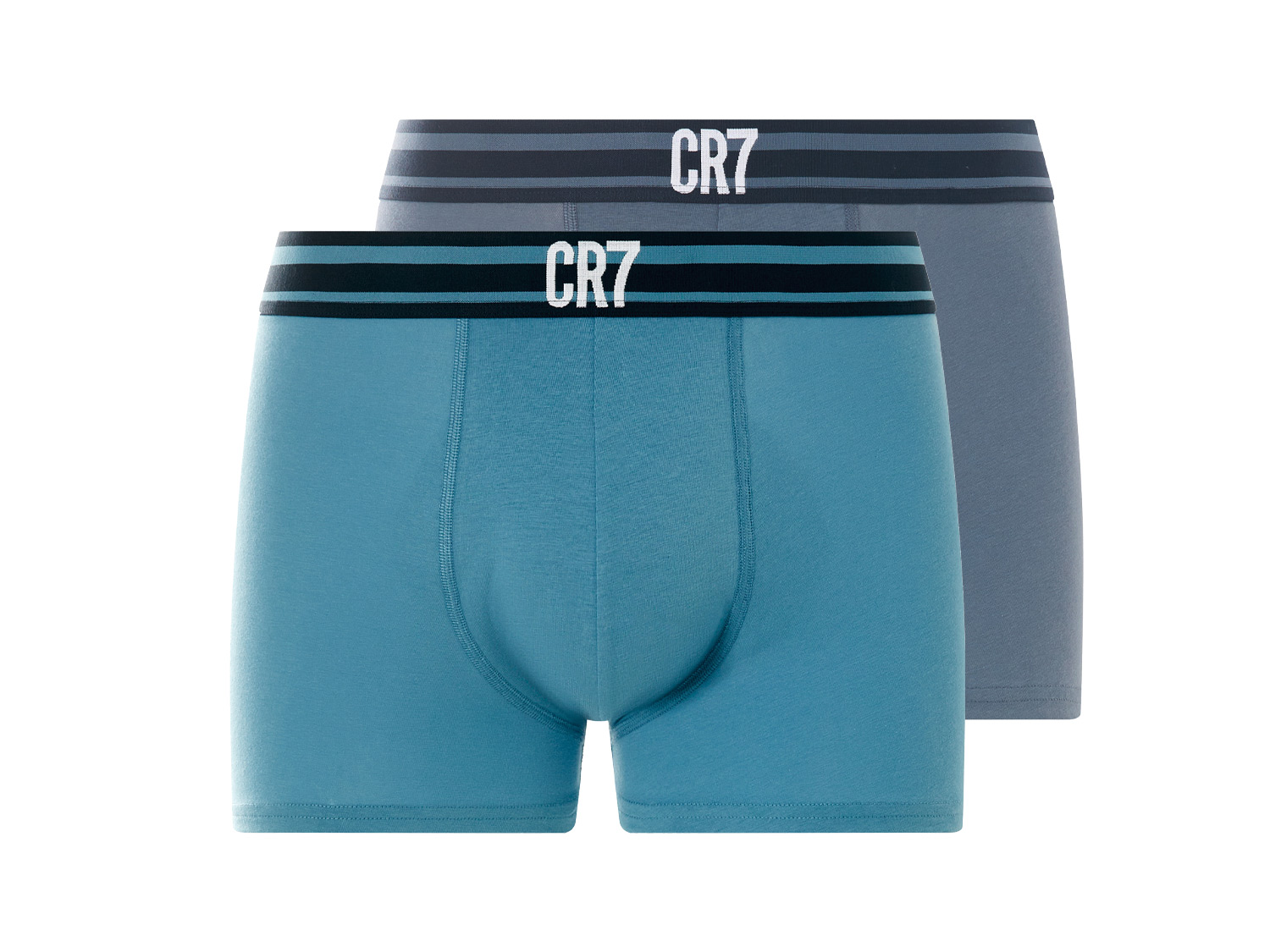 CR7 Heren Boxer, 2 stuks. (Blauw, L)