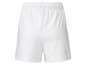 Witte shorts met elastische tailleband
