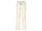 Beige K-Way joggingbroek met trekkoord.