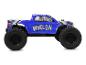 Blauwe Whelon monstertruck speelgoed.