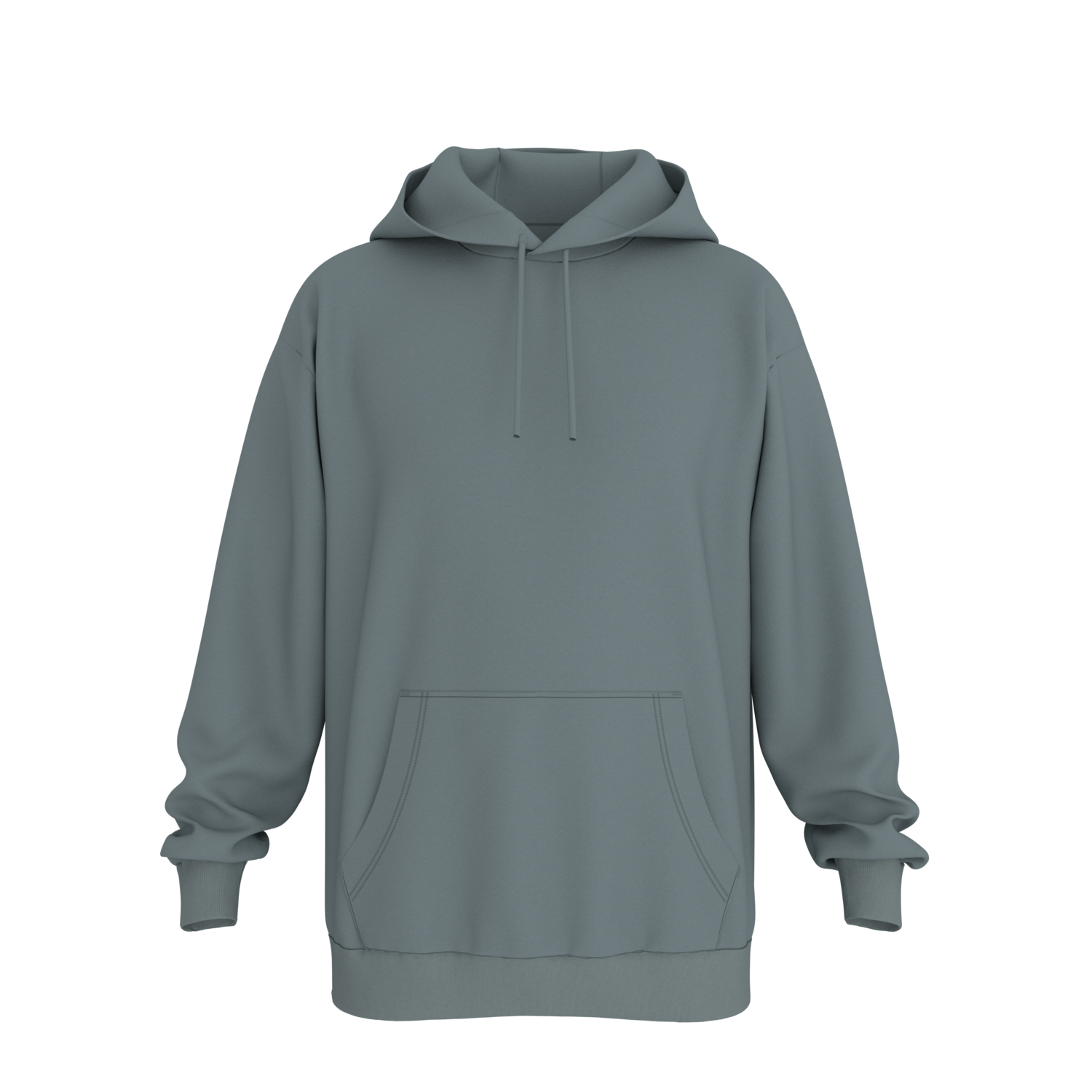 ESMARA MEN Heren hoodie of sweater (Blauw, M)