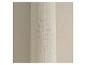 Close-up van beige getextureerd behang, opgerold en uitgerold.