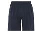 Donkerblauwe pyjama shorts van jersey.