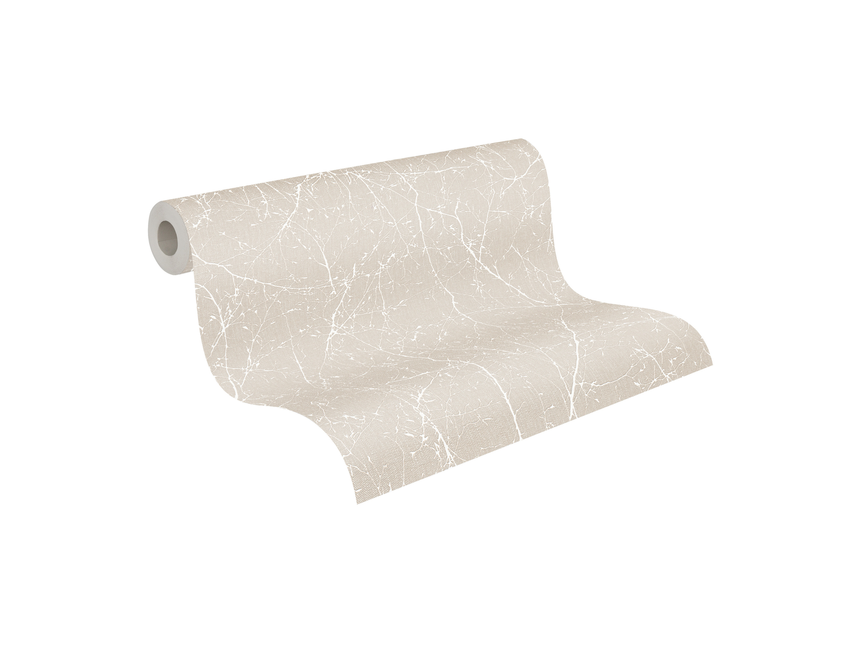 AS CRÉATION Vliesbehang 10,05 m x 53 cm (Crème beige, 10,05 x 0,53 m)