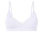 Witte bralette beha met kanten rand