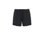 Zwarte sportshorts met trekkoord in de taille