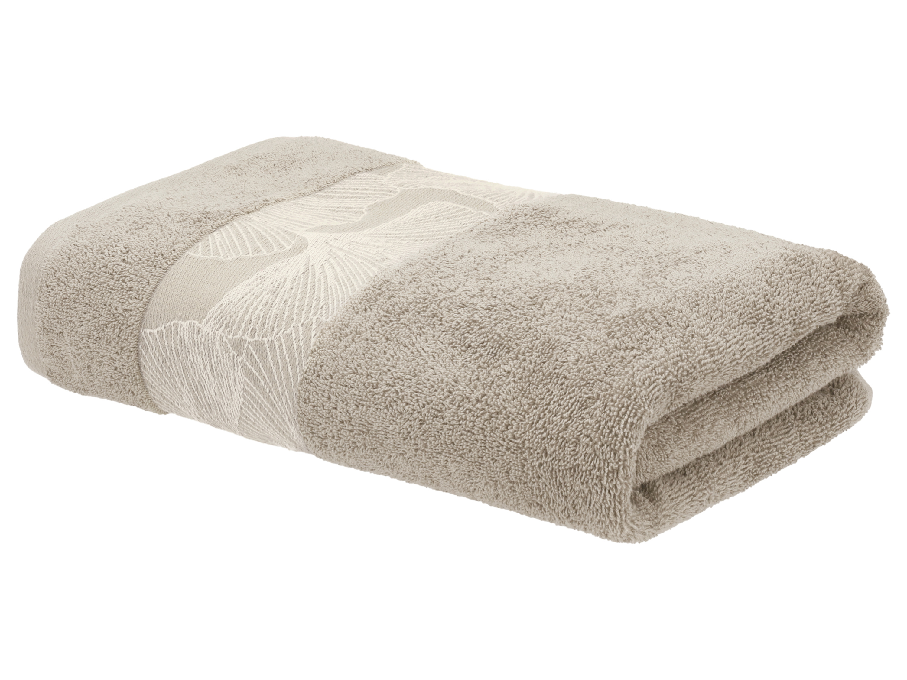 LIVARNO Handdoek, 70 x 140 cm, 500 gsm (Crème)