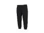 Zwarte herenjoggingbroek met elastische tailleband en trekkoord