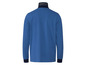 Blauw longsleeve polo shirt met Grand Polo logo.