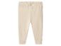 Lichtbruine baby leggings met elastische tailleband