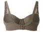 Taupe bh voor dames met kant details.