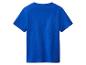 Blauw kinder t-shirt, achterkant.