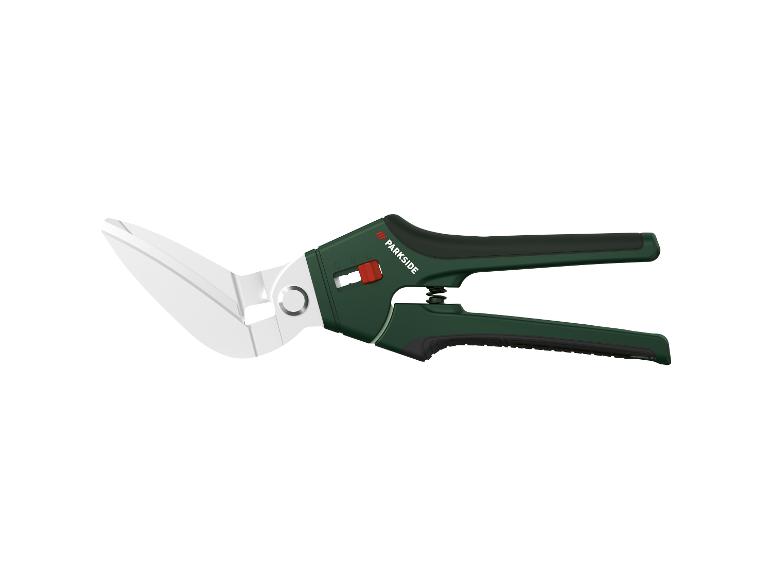 Parkside plaatstaal schaar: gereedschap voor plaatwerk.