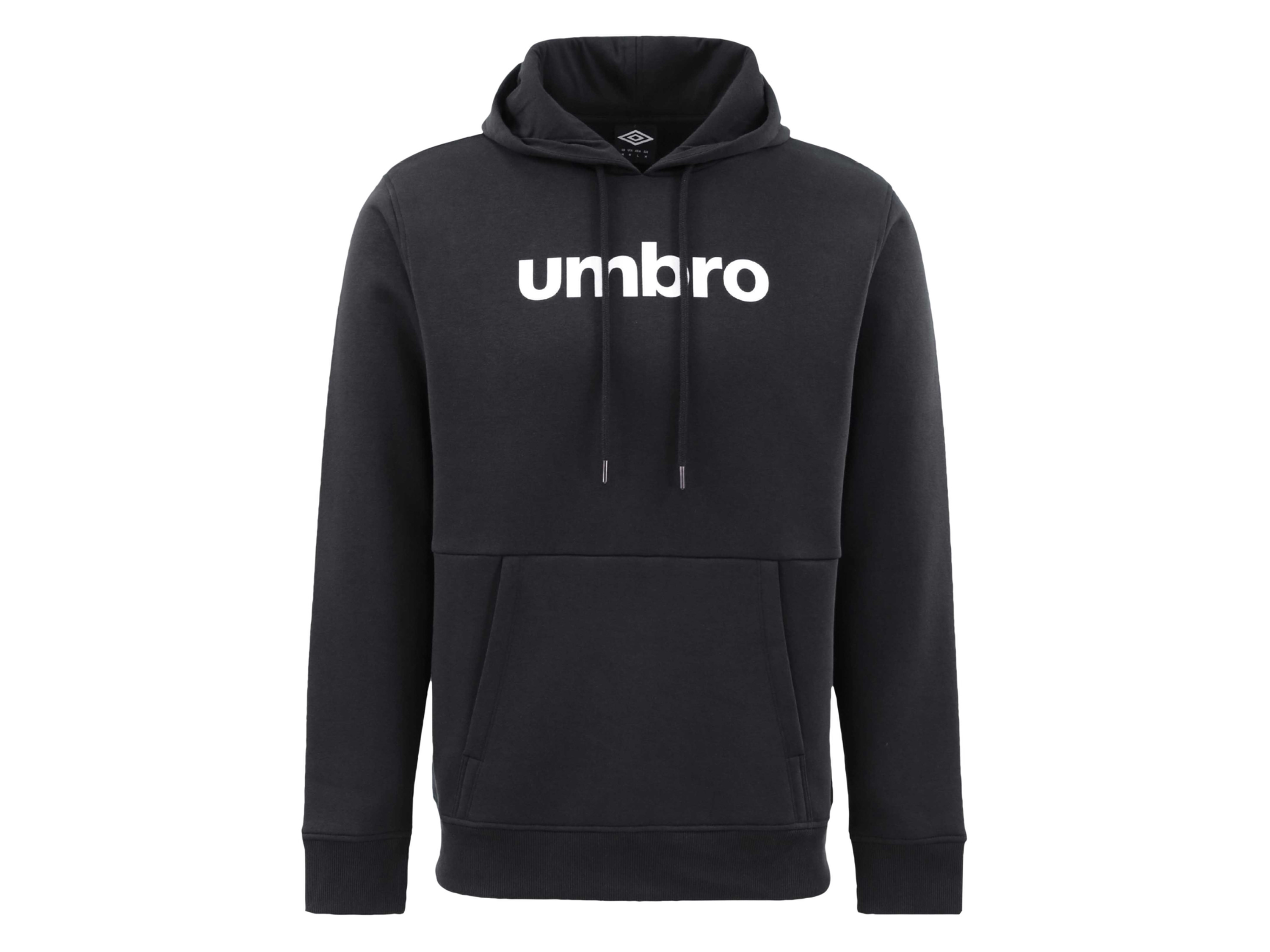 UMBRO Heren hoodie (Zwart, XXL)