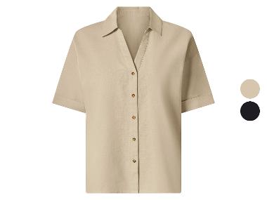 ESMARA® Linnen dames blouse