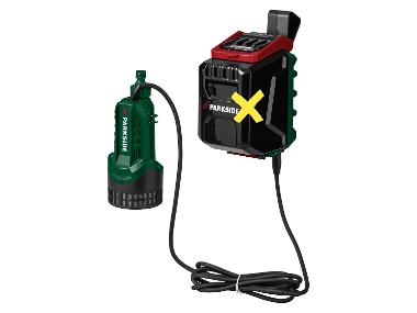 PARKSIDE® Accu-regentonpomp 20 V zonder accu en lader