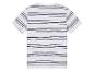 Wit-zwart gestreept kinder t-shirt.