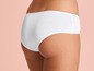 Witte onderbroek voor dames.