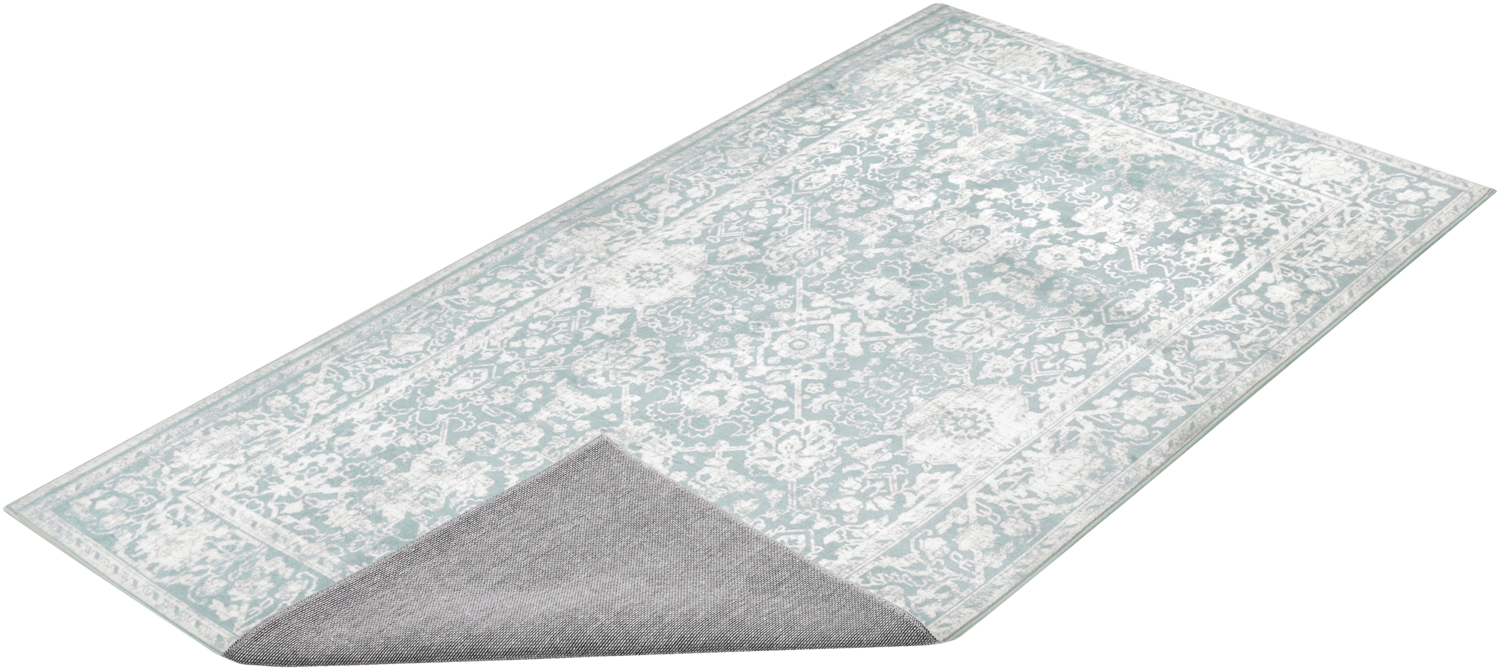 LIVARNO Vloerkleed, 80 x 150 cm, in vintage-look (Groen)