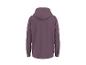 Paarse hoodie, achterkant