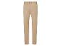 Beige effen broek, achterkant.