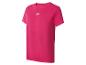 Roze Under Armour dames t-shirt met korte mouwen.