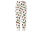 Witte kinderpyjamabroek met een kleurrijke superheldenprint
