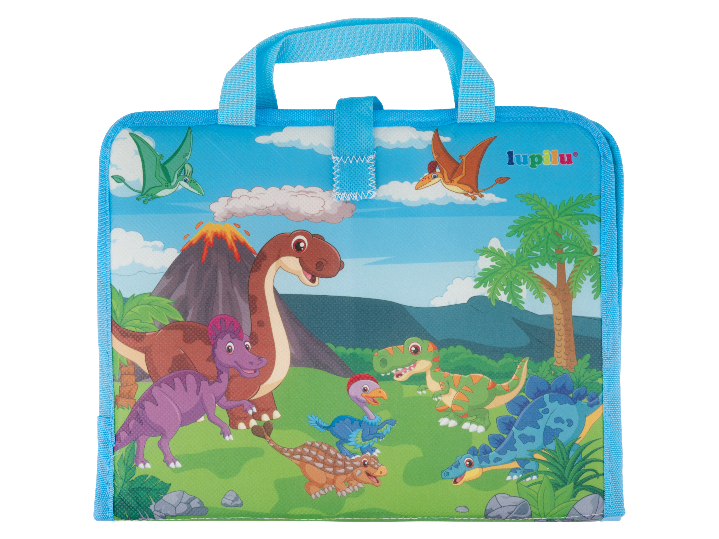 LUPILU Waterverf set voor op reis (Dinosaurus)