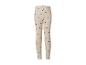 Beige kinderlegging met zwarte hartjesprint