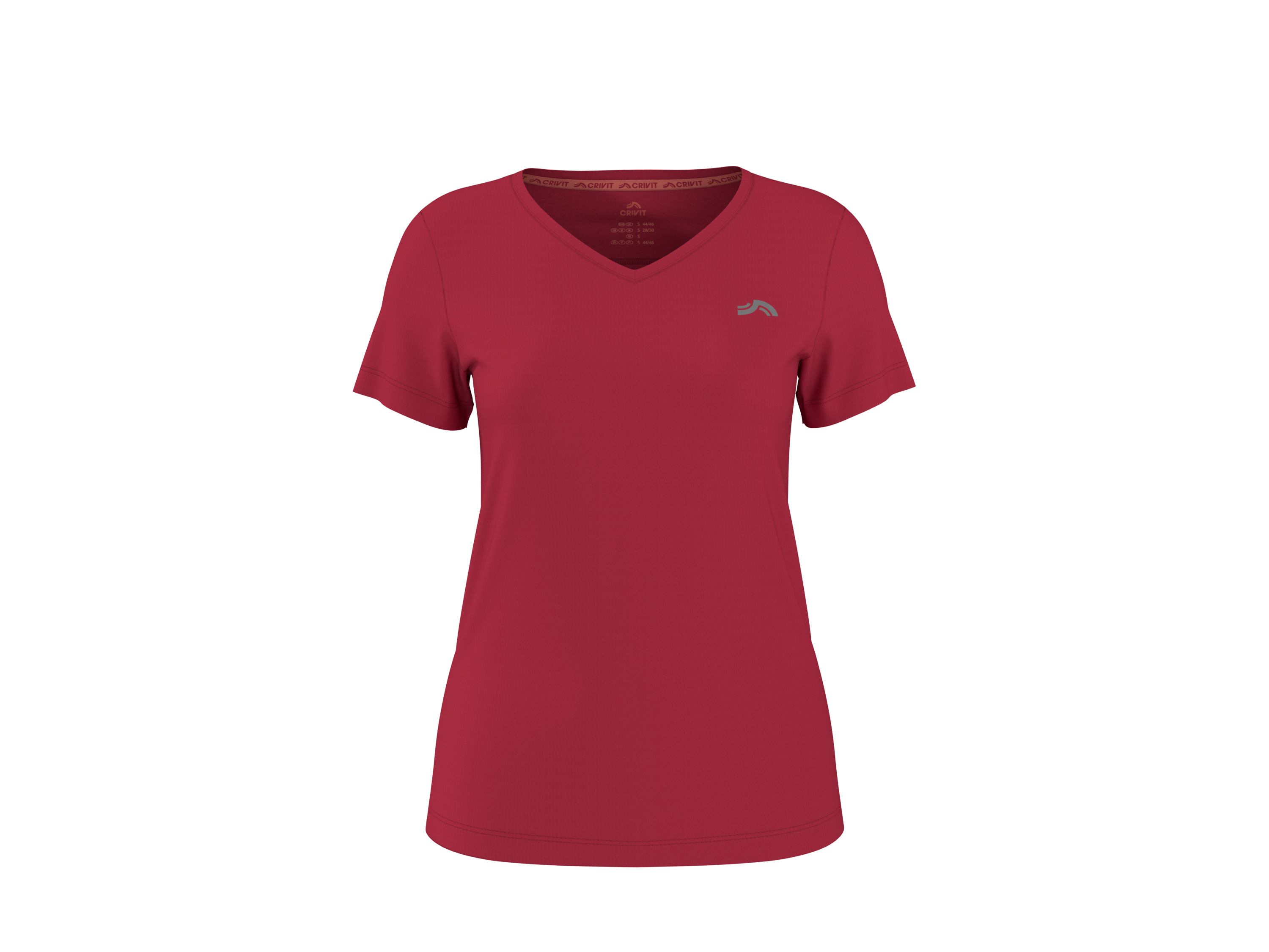 CRIVIT Dames sportshirt (Rood, S (36/38))