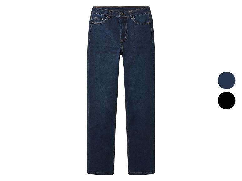 Donkere straight-fit jeans met twee kleuropties.