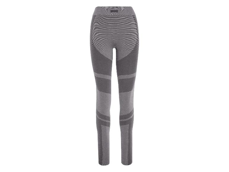 Grijze Spyder basislaag legging met lichtgrijze geometrische patronen