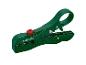 Groene Parkside kabelstripper voor het strippen van draden.