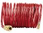 Rode spiraalvormige persluchtslang van PARKSIDE met messing connectoren