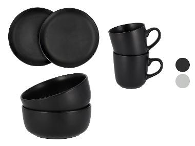 SILVERCREST® Set van 2 borden, kommen of bekers