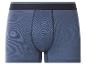 Blauwe herenboxershort met donkerblauwe tailleband