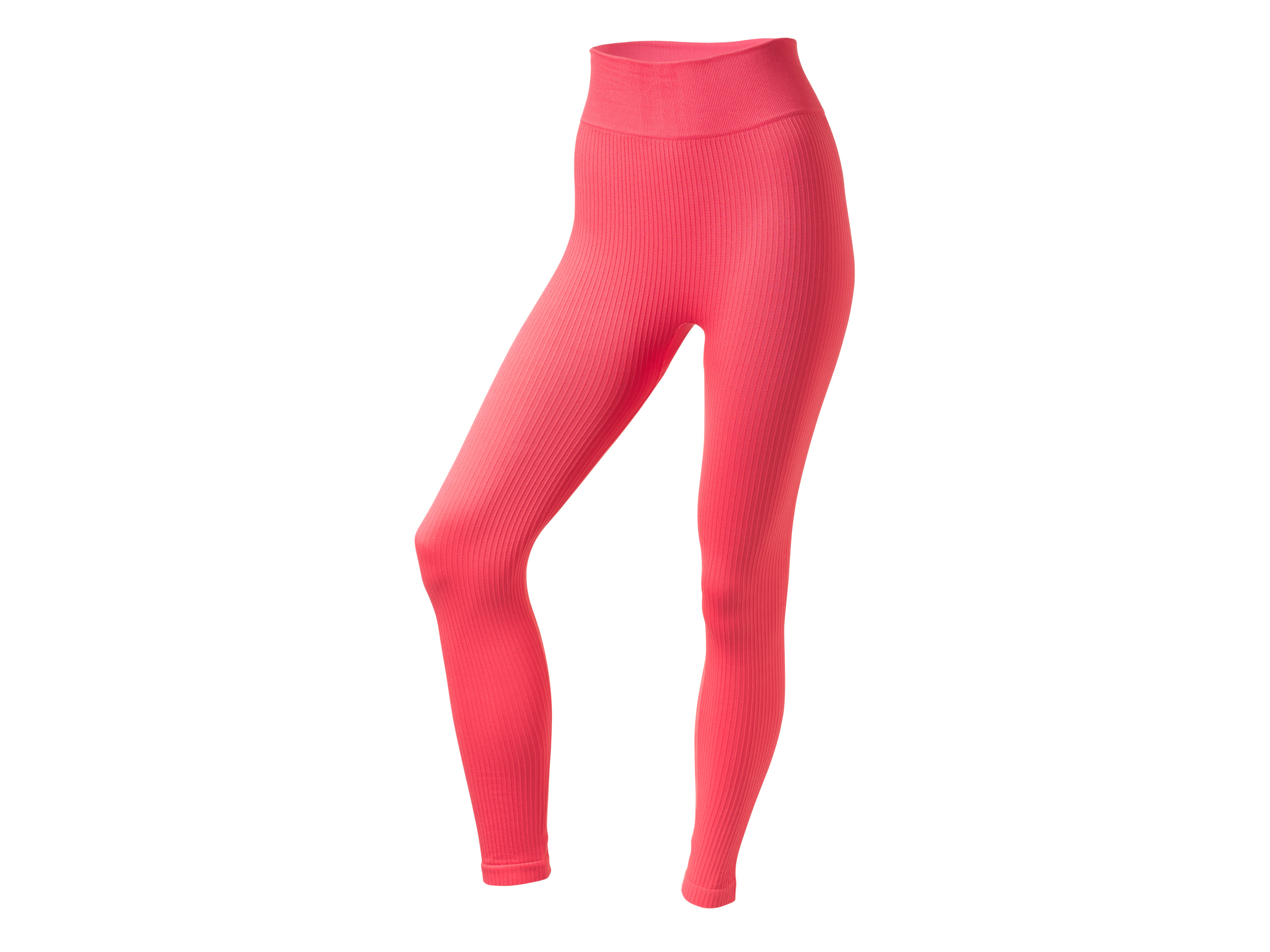 CRIVIT Geribde dames sportlegging (Koraal, L (44/46))