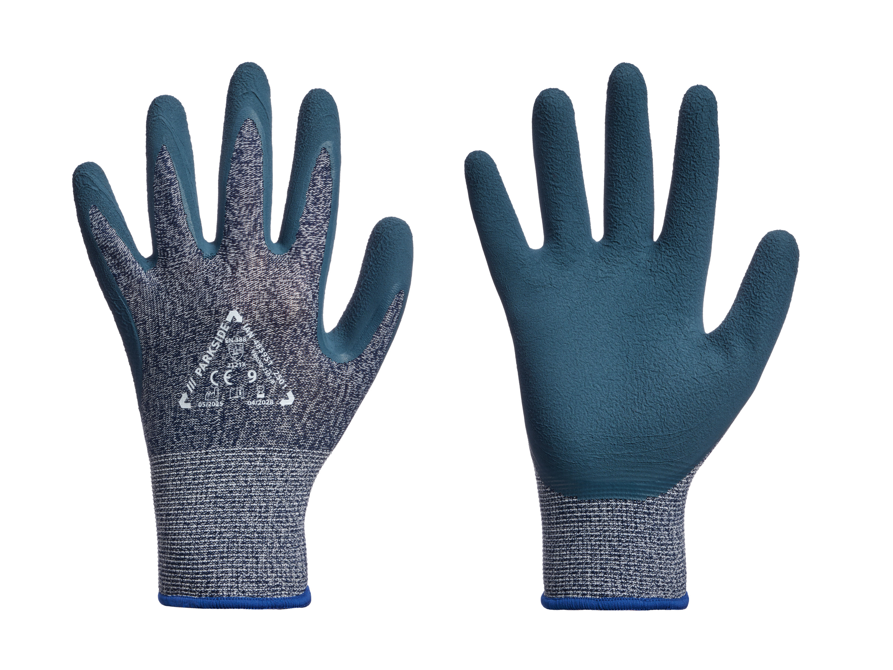 PARKSIDE Latex werkhandschoenen (9)