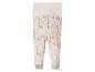 Witte babybroek met giraffenprint.