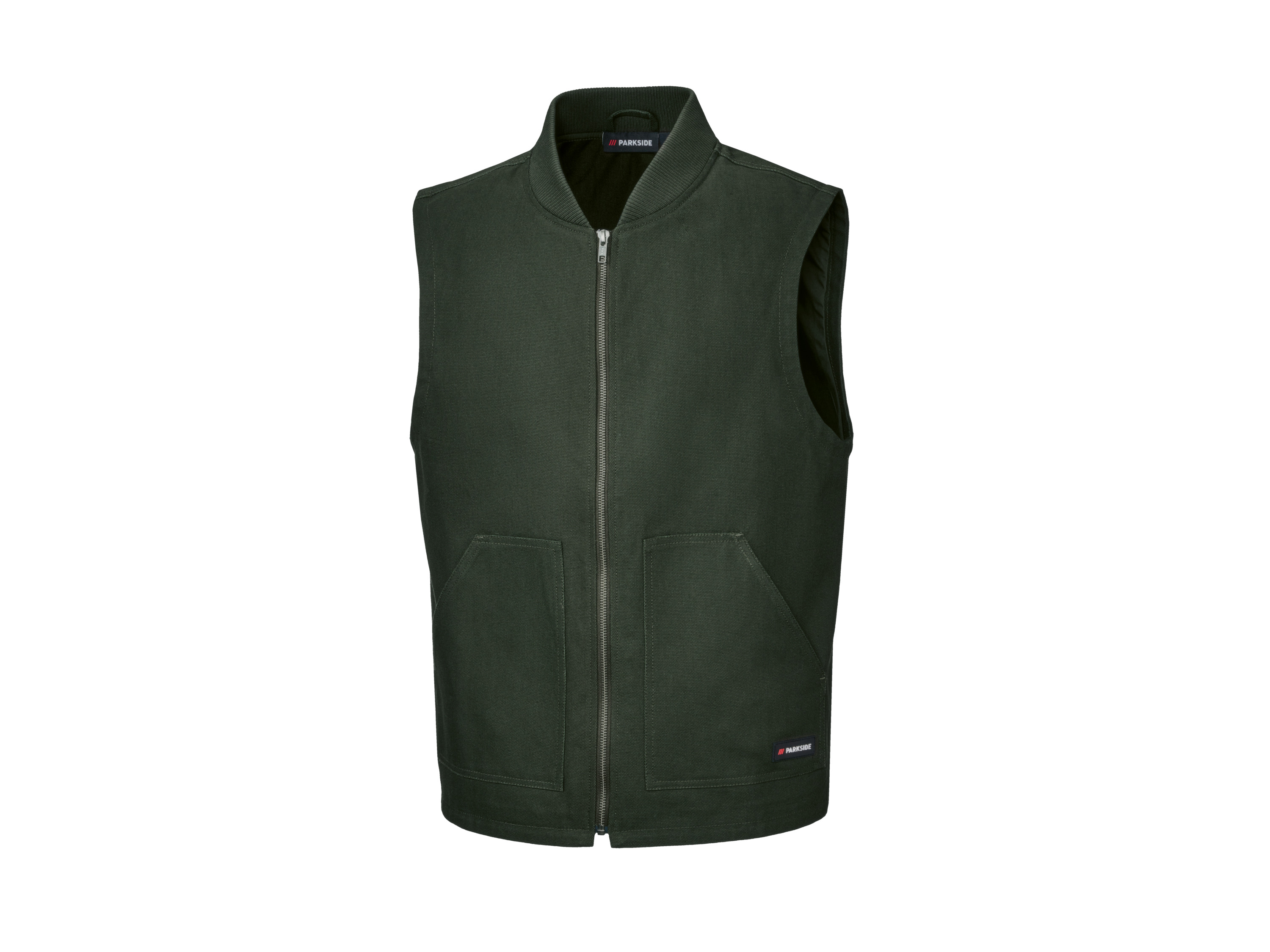 PARKSIDE Canvas heren bodywarmer (Groen, XL)