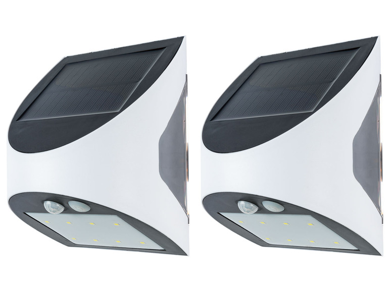 Ga naar volledige schermweergave: LIVARNO home 2 solar LED-wandlampen - afbeelding 1