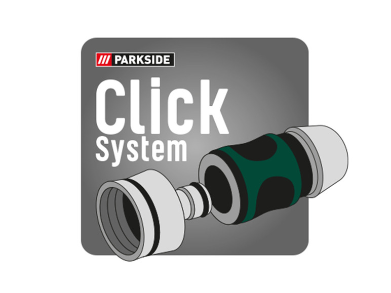 Parkside Click System met accessoires voor gereedschap
