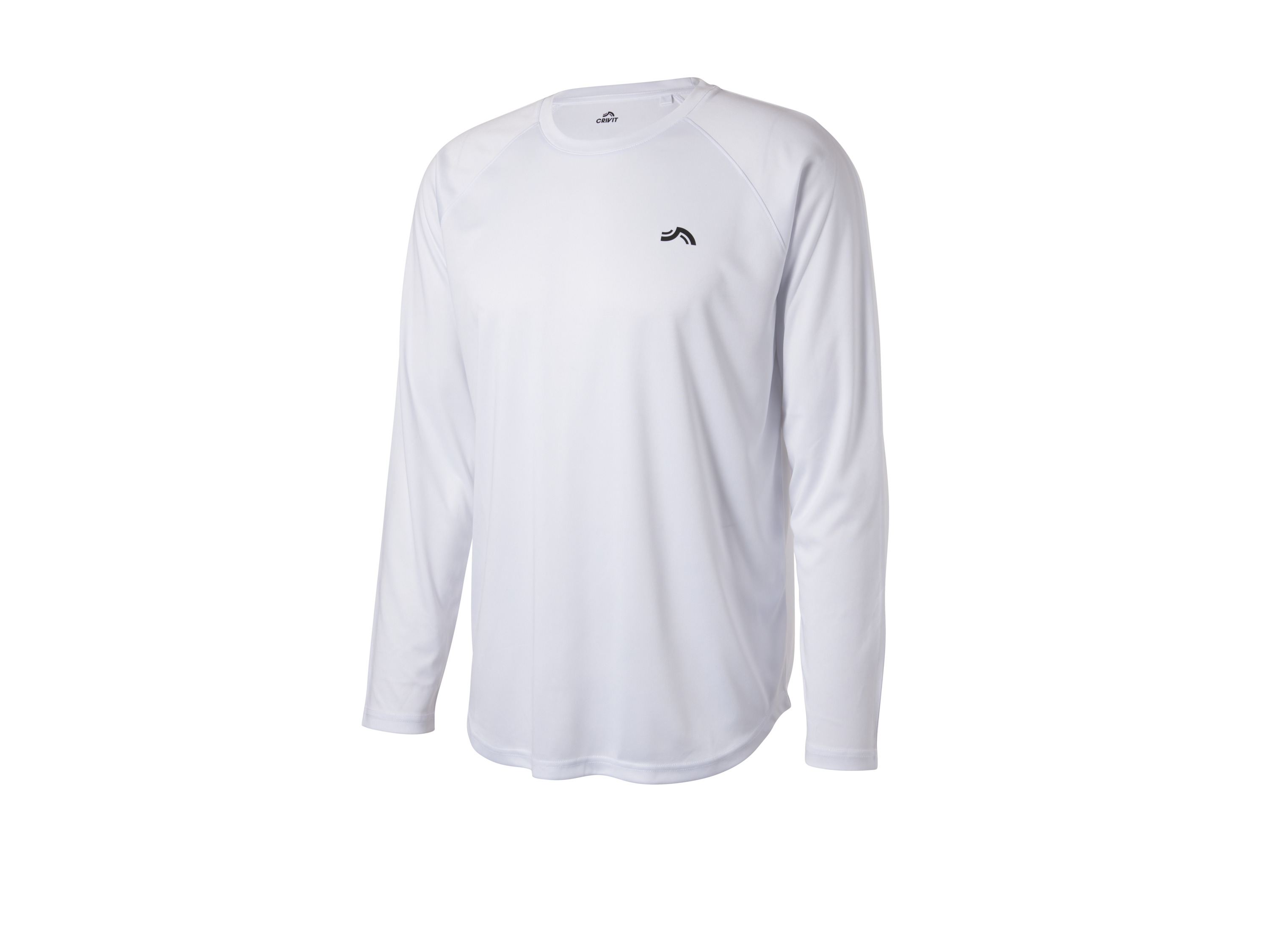 CRIVIT Heren sportshirt (Wit, M)