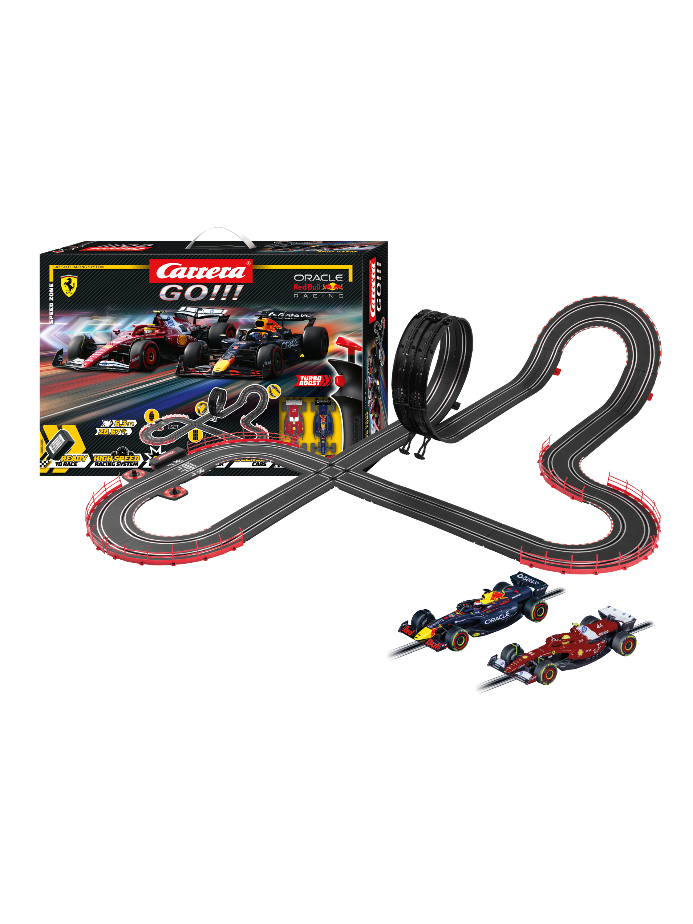 CARRERA F1 Speed Zone racebaan Max vs. Lewis