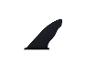 Zwarte surfvin voor surfplanken of paddleboards.