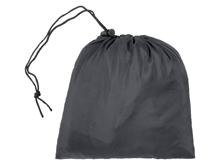 Zwarte trekkoordzak.